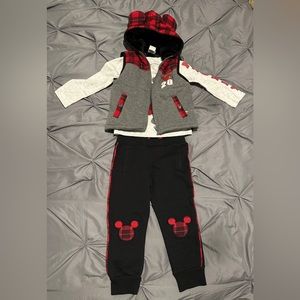 Mickey Mouse Outfit 24M